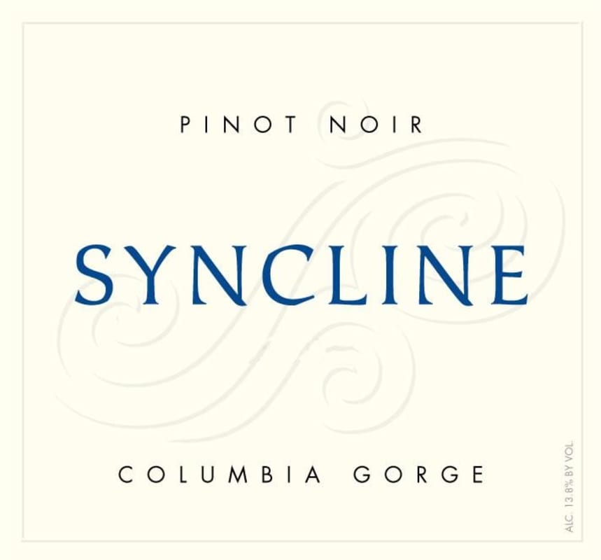 Syncline Underwood Mountain Vineyard Pinot Noir 2014 Front Label
