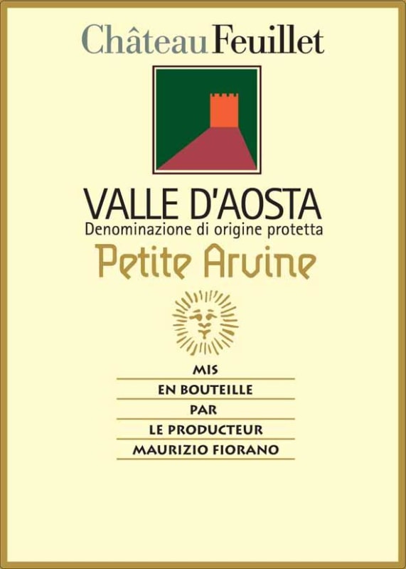 Chateau Feuillet Valle d'Aosta Petite Arvine 2012 Front Label