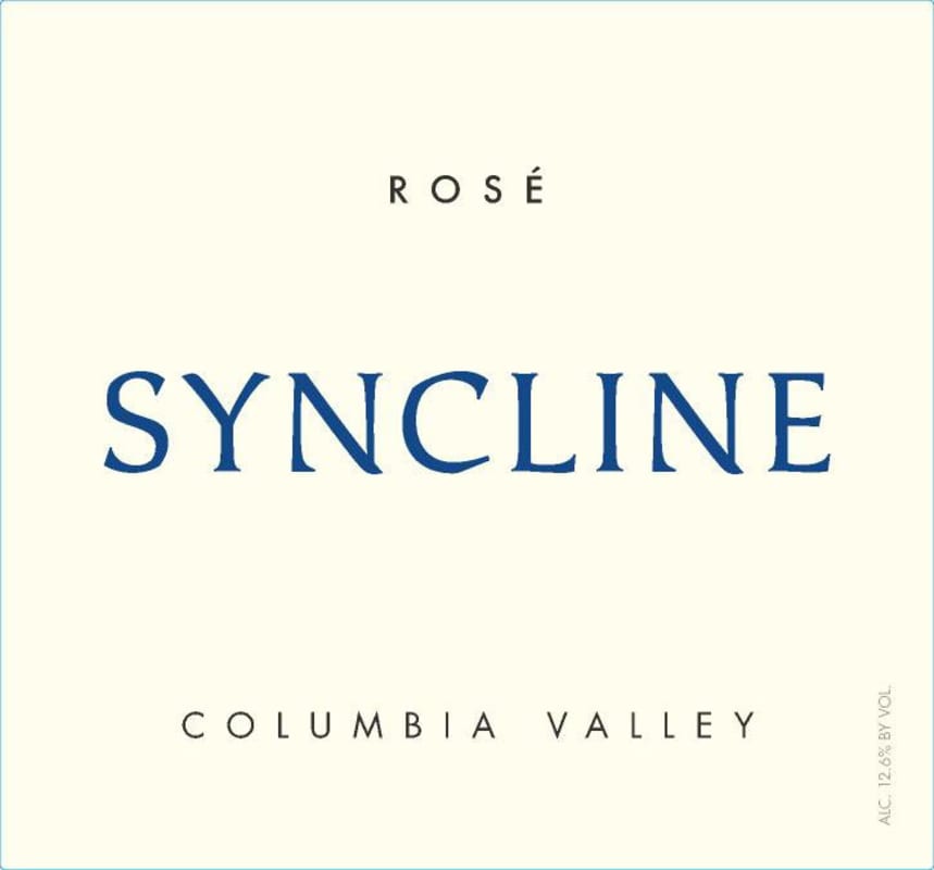 Syncline Rose 2014 Front Label