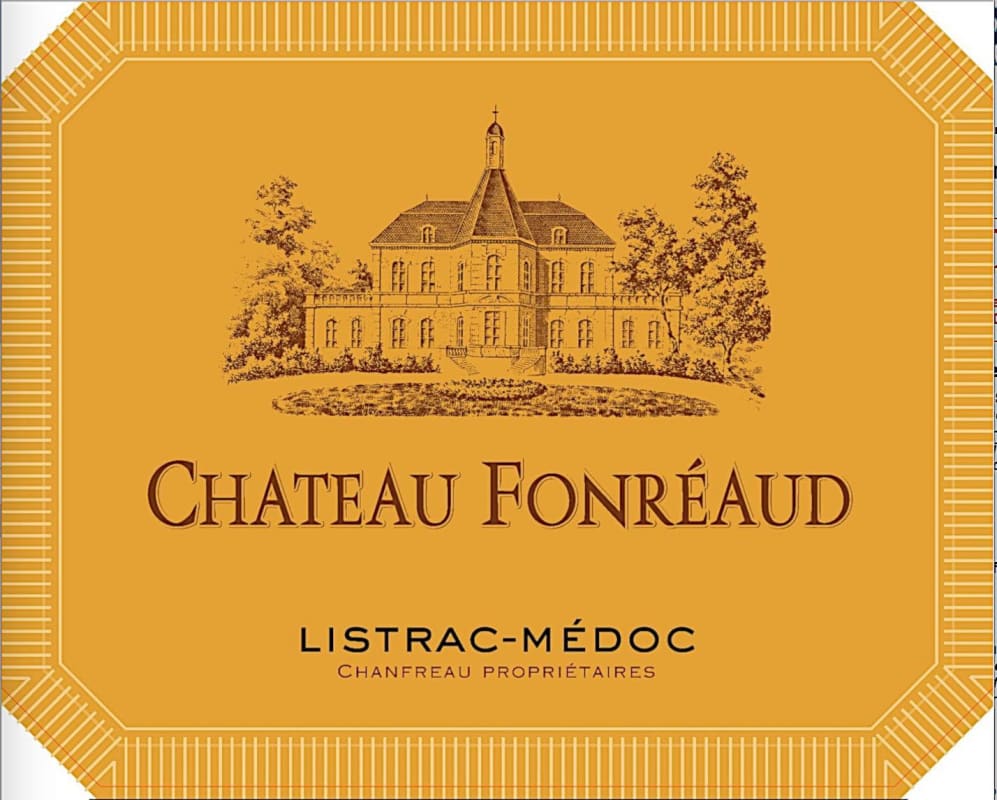 Chateau Fonreaud Listrac-Medoc 2015 Front Label