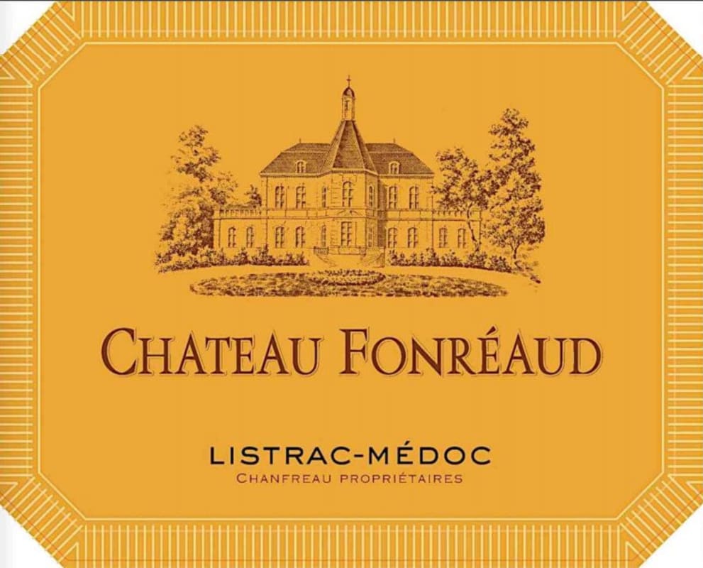 Chateau Fonreaud Listrac-Medoc 2012 Front Label