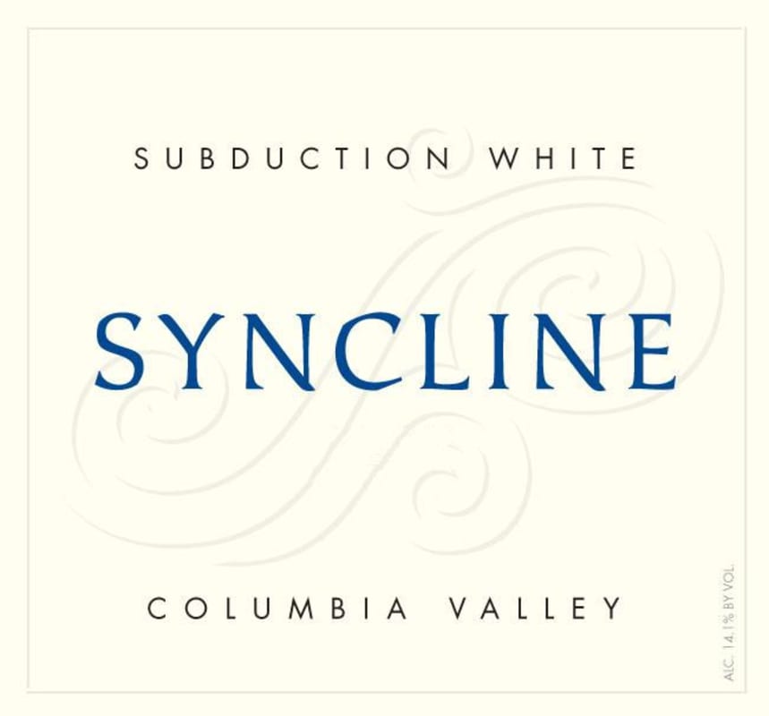 Syncline Subduction White 2008 Front Label