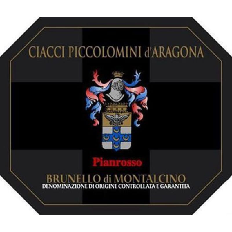 Ciacci Piccolomini d'Aragona Brunello di Montalcino Pianrosso (1.5 Liter Magnum) 2012 Front Label