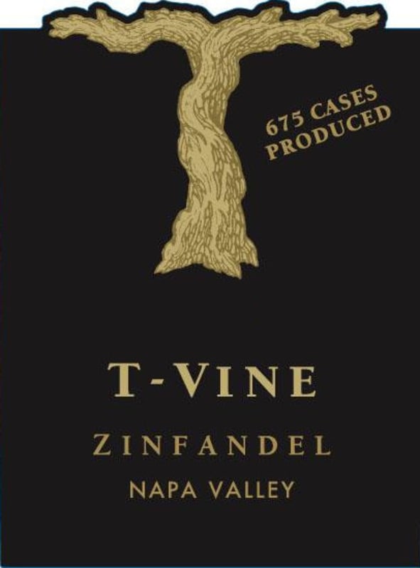 T-Vine Cellars Zinfandel 2013 Front Label