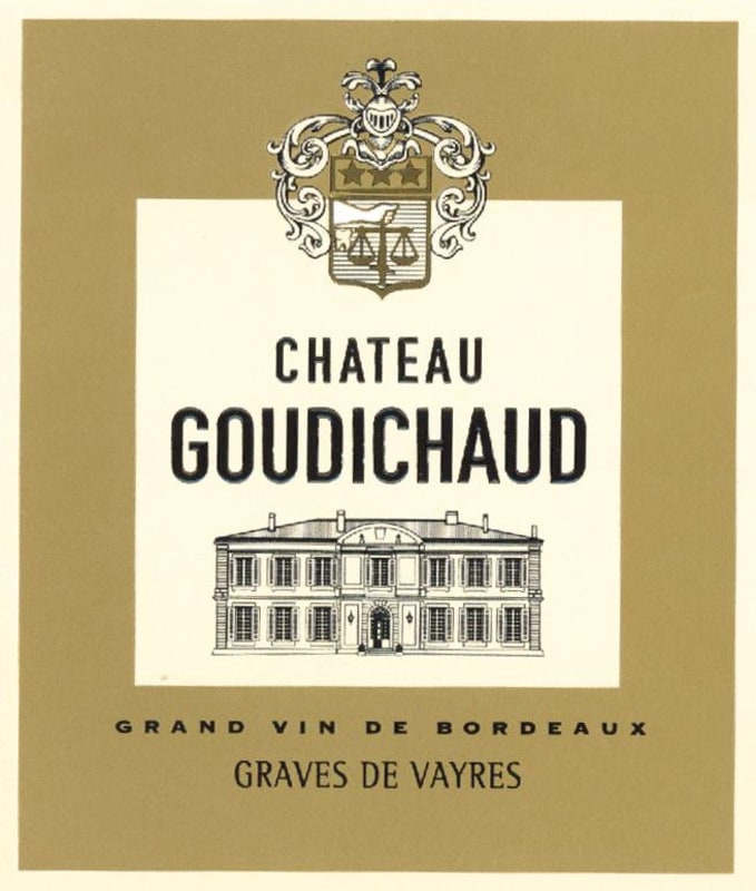 Chateau Goudichaud Graves de Vayres 2013 Front Label