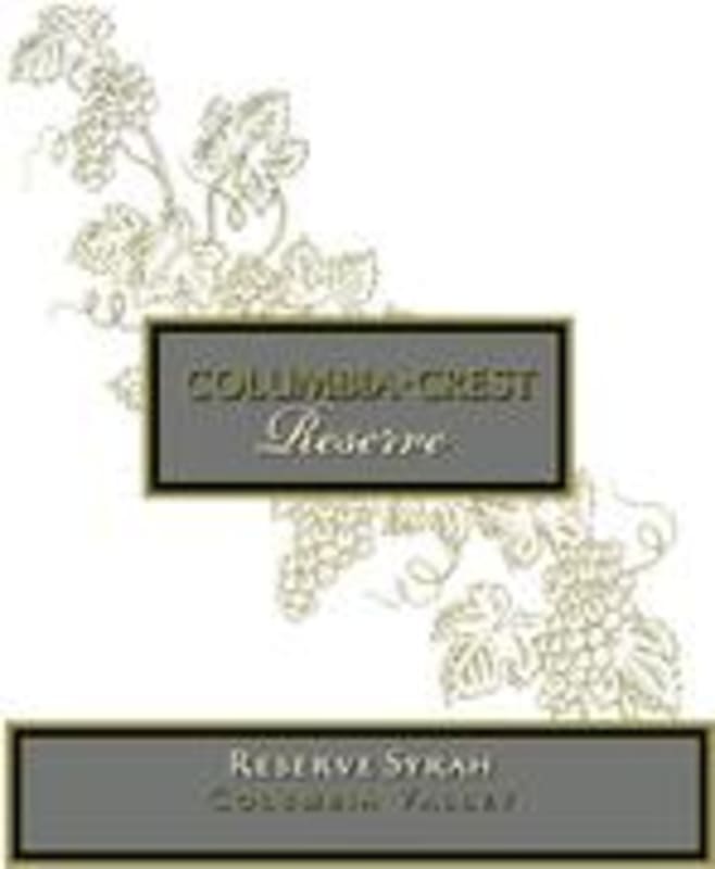 Columbia Crest Reserve Syrah 1997 Front Label
