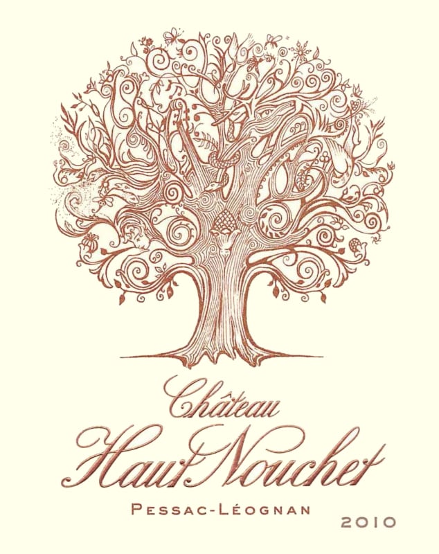 Chateau Haut Nouchet Pessac-Leognan 2010 Front Label