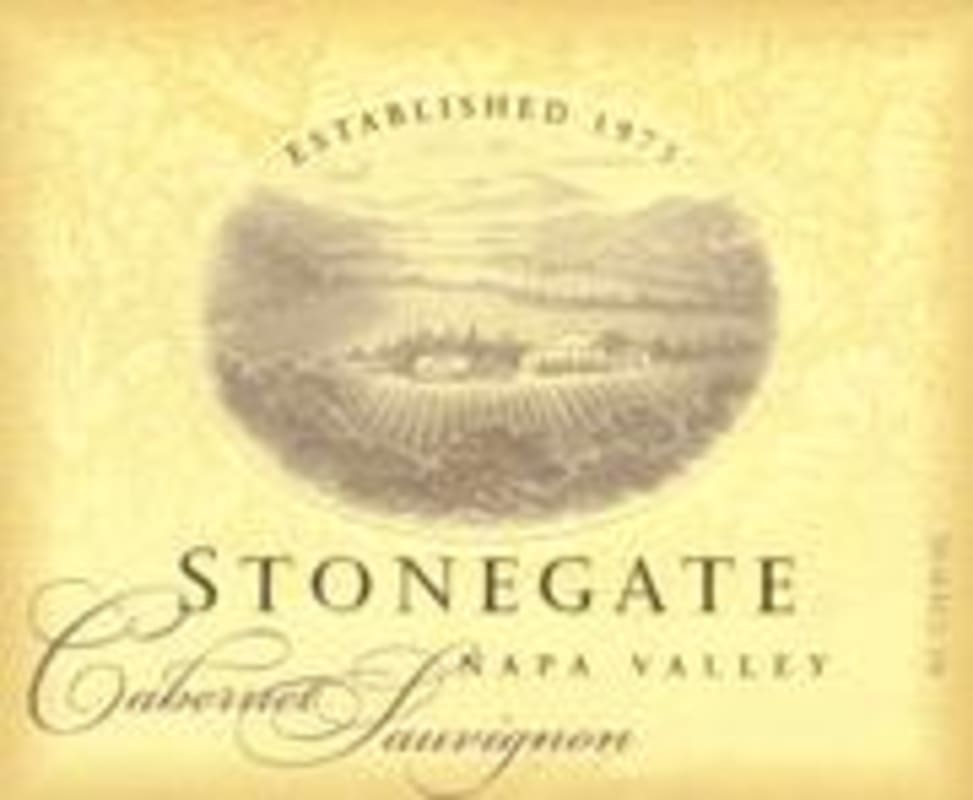 Stonegate Cabernet Sauvignon 1998 Front Label
