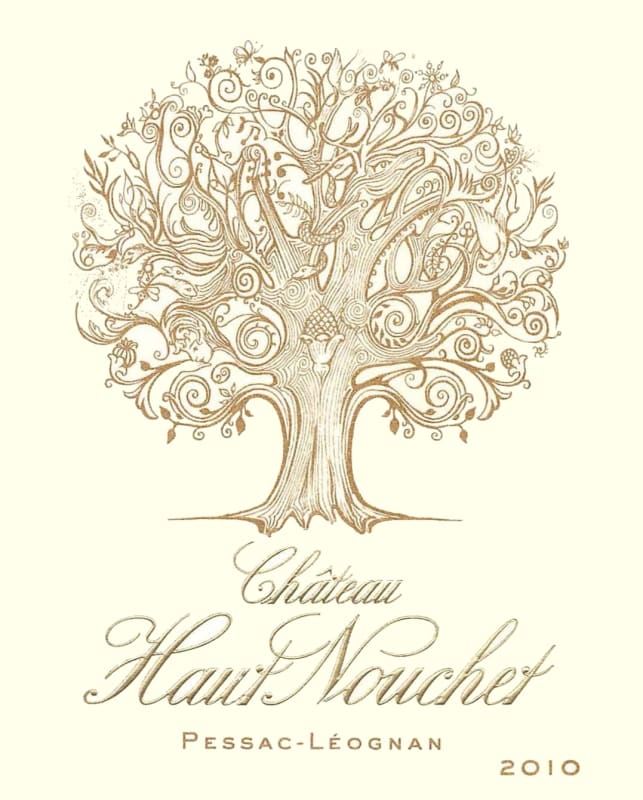 Chateau Haut Nouchet Pessac-Leognan Blanc 2010 Front Label