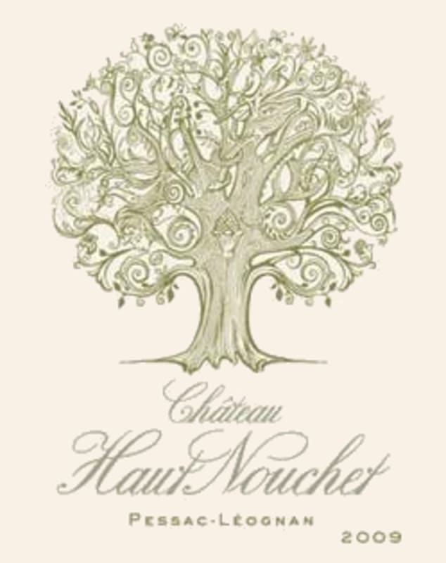 Chateau Haut Nouchet Pessac-Leognan Blanc 2009 Front Label