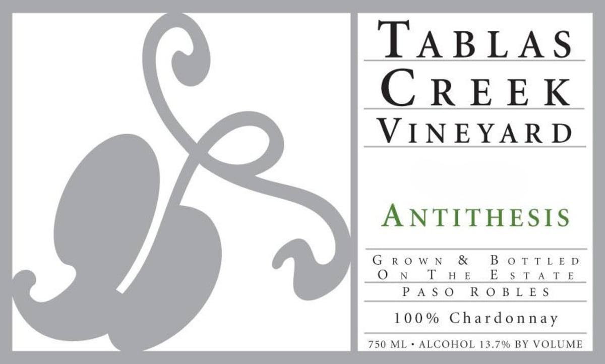 Tablas Creek Antithesis Chardonnay 2011 Front Label