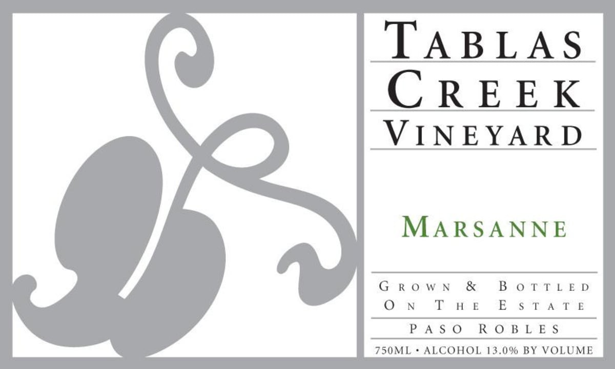 Tablas Creek Marsanne 2011 Front Label