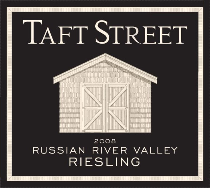 Taft Street Riesling 2008 Front Label