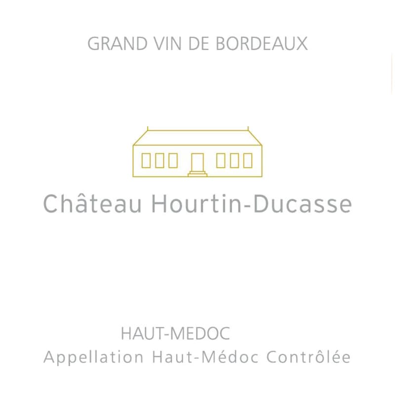 Chateau Hourtin-Ducasse Haut-Medoc 2014 Front Label