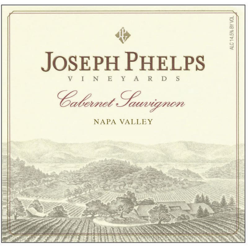 Joseph Phelps Cabernet Sauvignon 1998 Front Label