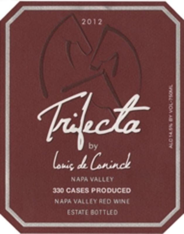 Beaucanon Trifecta Louis de Coninck 2012 Front Label