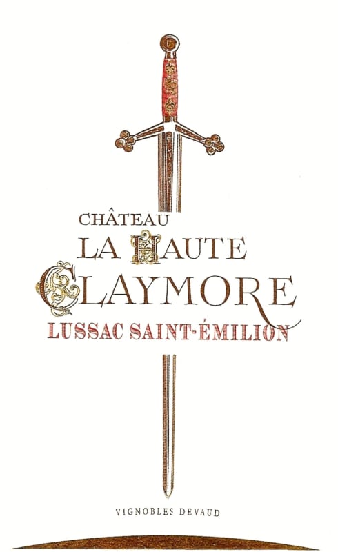 Chateau La Claymore Chateau La Haut Claymore 2011 Front Label