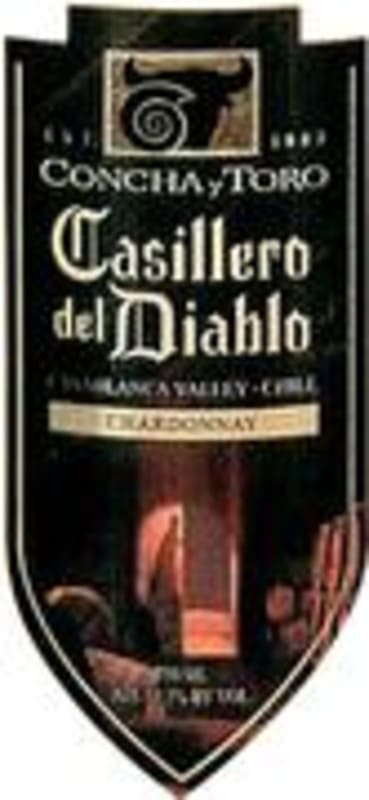 Casillero del Diablo Chardonnay 2000 Front Label