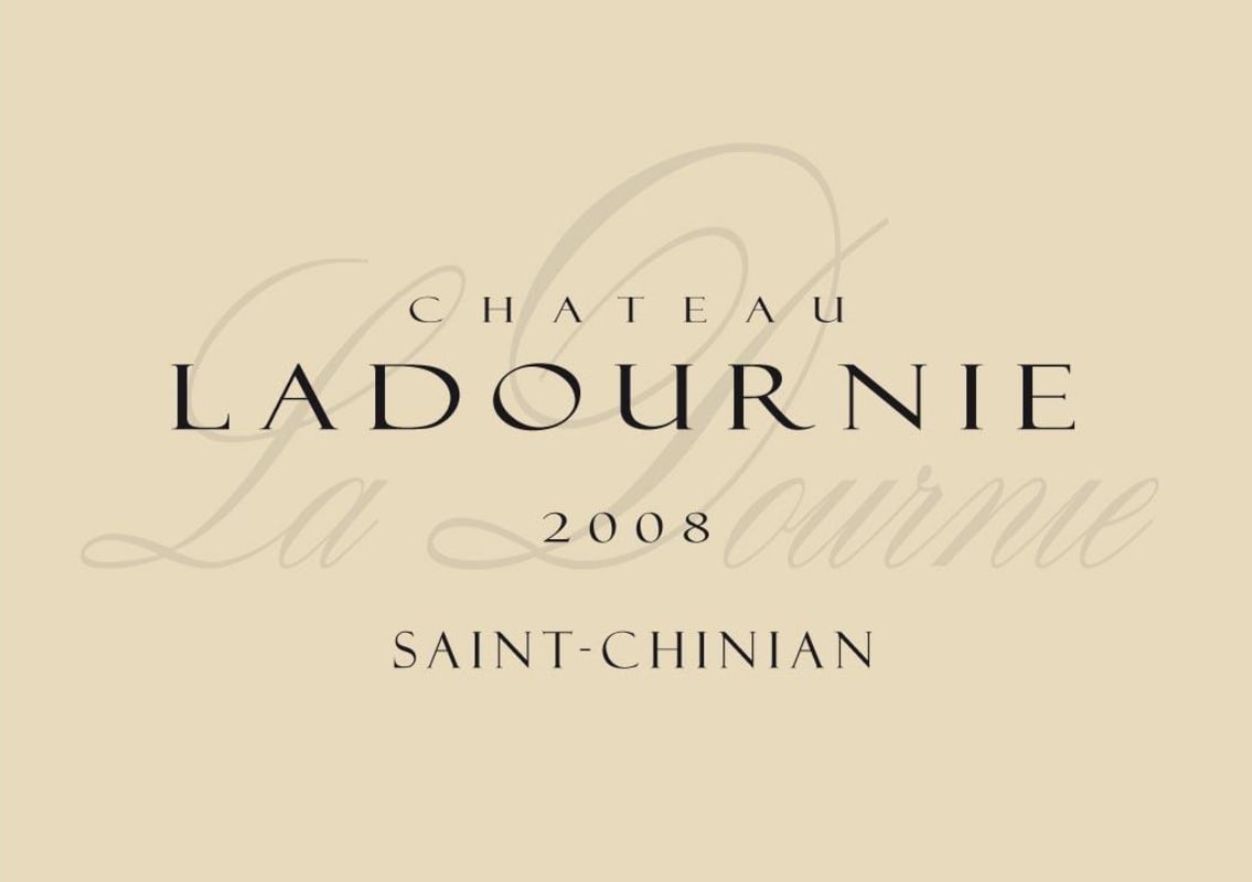Chateau la Dournie Saint-Chinian 2008 Front Label