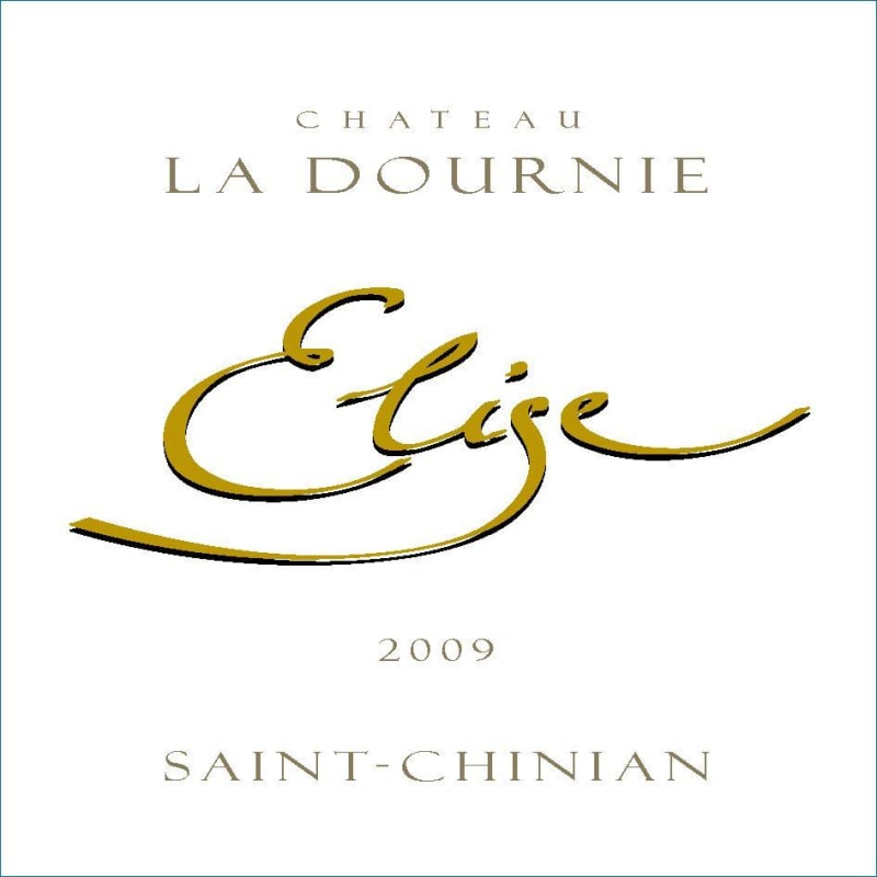 Chateau la Dournie Saint-Chinian Elise 2009 Front Label