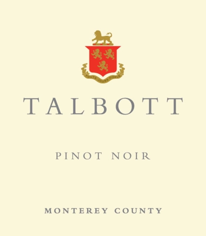 Talbott Monterey County Pinot Noir 2013 Front Label