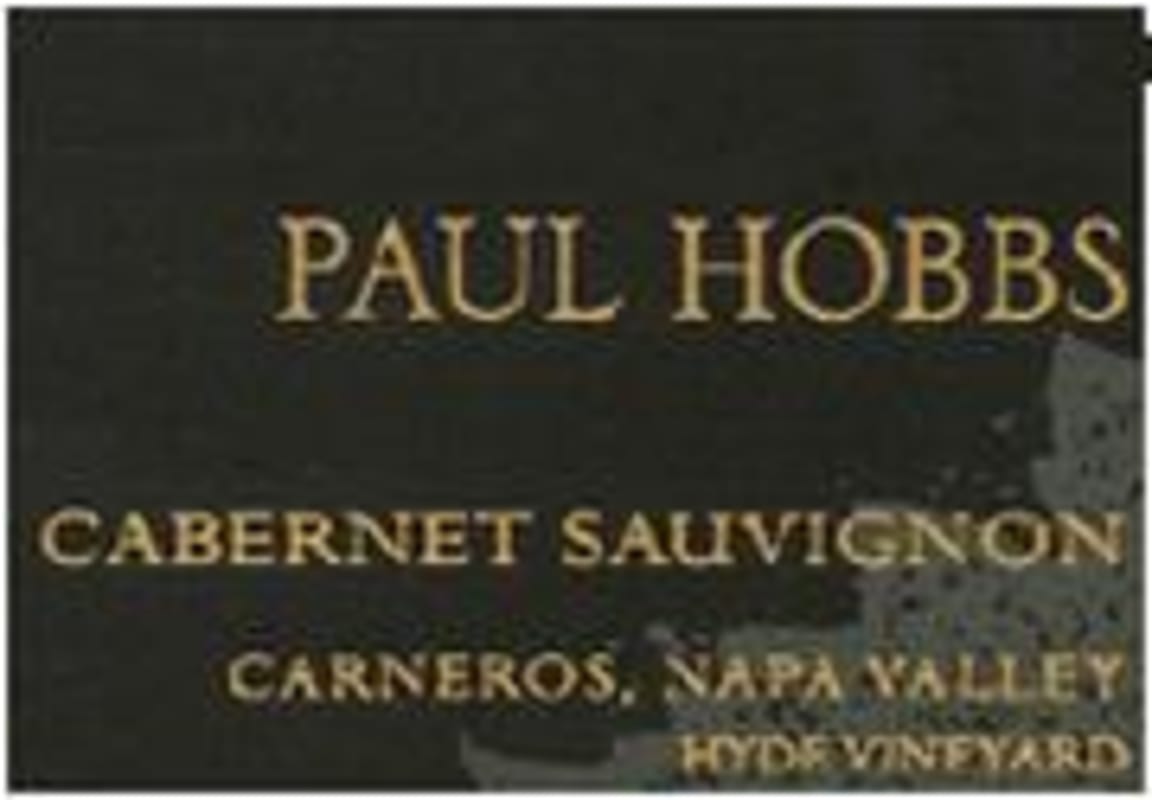 Paul Hobbs Hyde Vineyard Cabernet Sauvignon 1997 Front Label