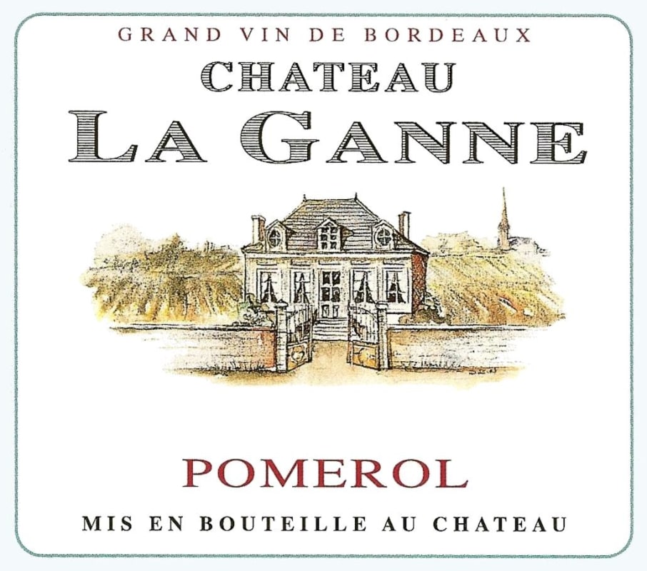 Chateau La Ganne 2013 Front Label