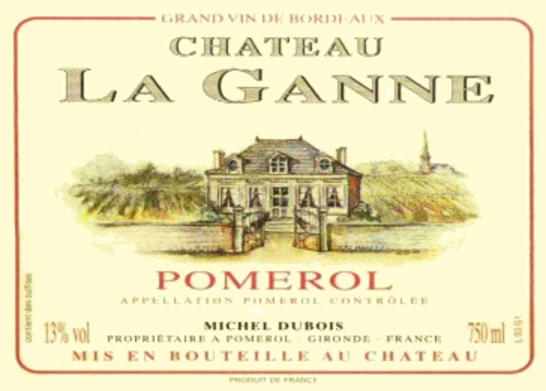 Chateau La Ganne 2007 Front Label