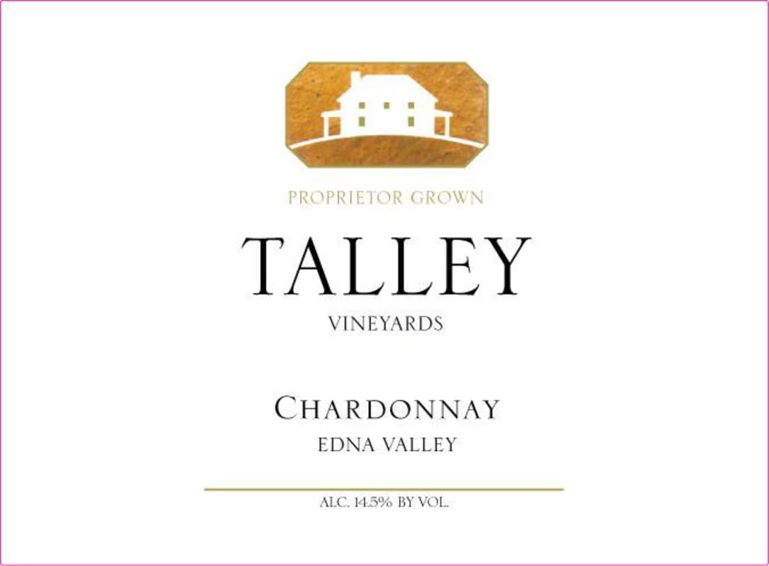 Talley Edna Valley Chardonnay 2012 Front Label
