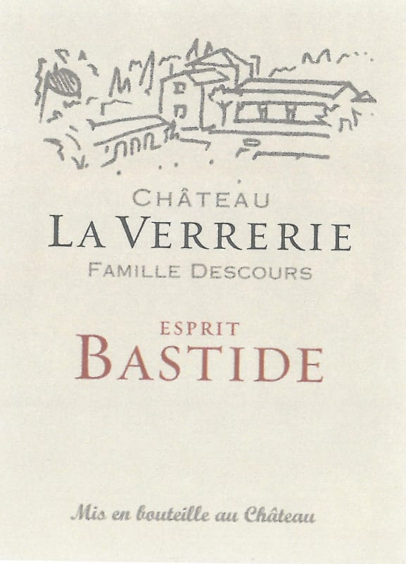 Chateau La Verrerie Luberon Esprit Bastide 2011 Front Label