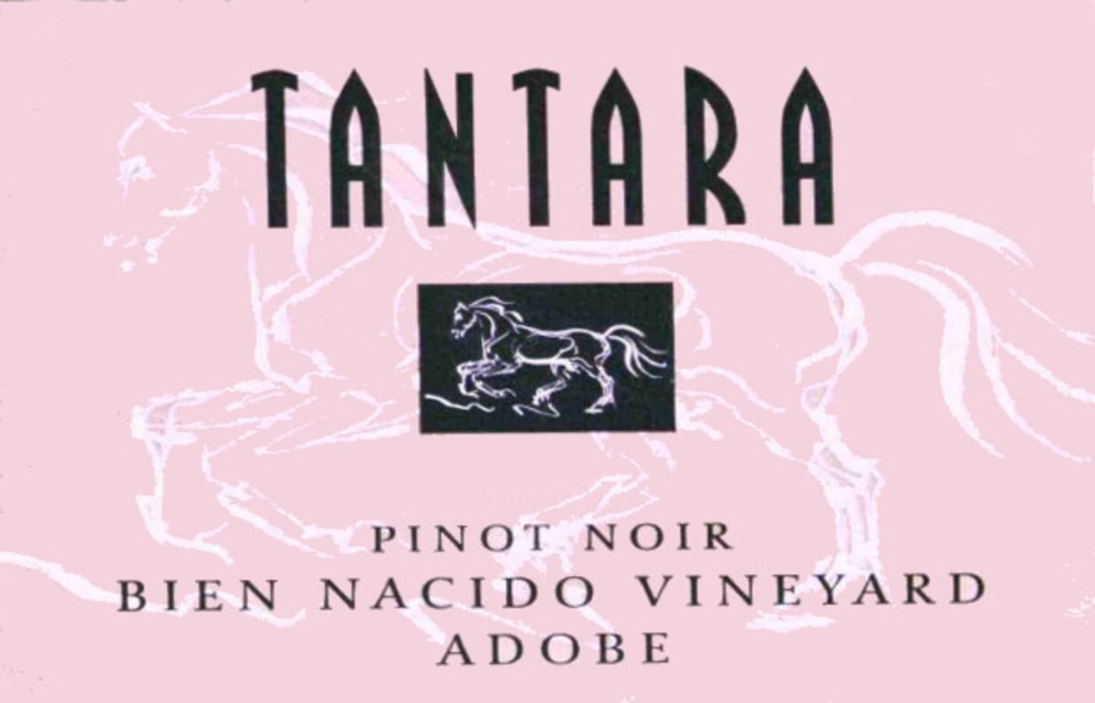Tantara Adobe Bien Nacido Vineyard Pinot Noir 2010 Front Label