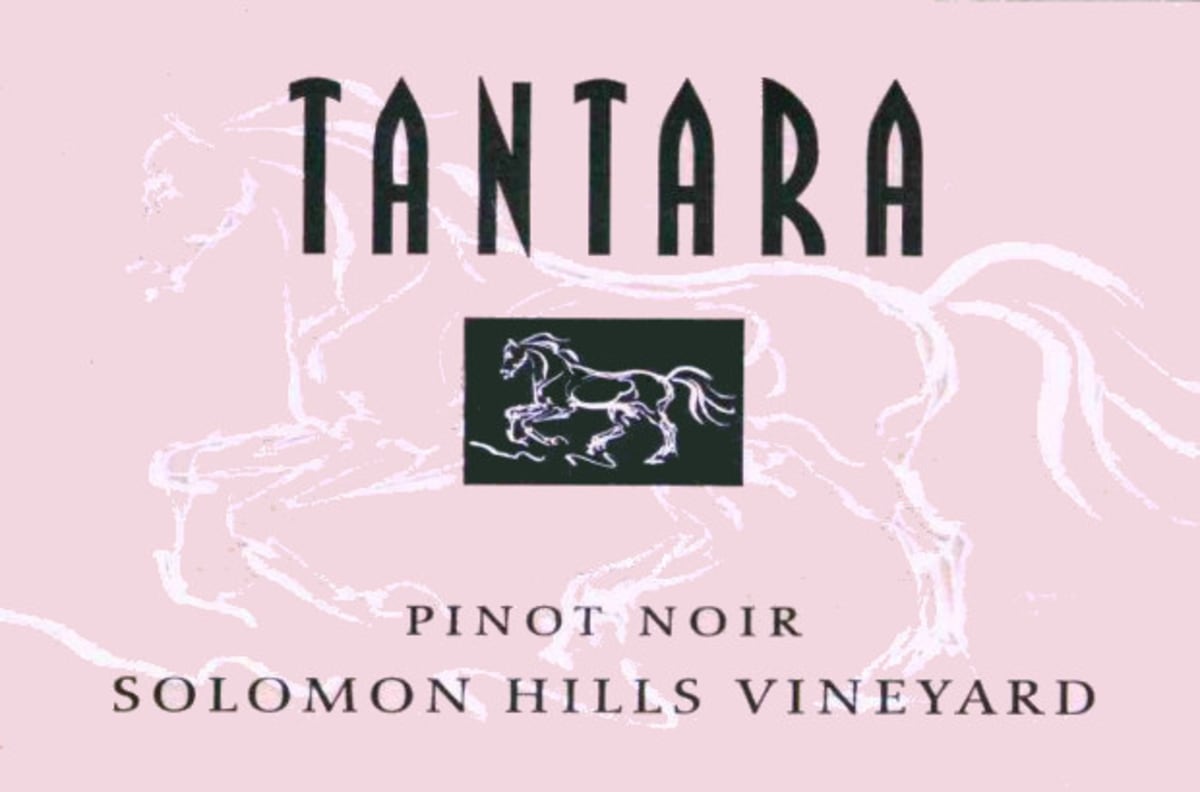 Tantara Solomon Hills Vineyard Pinot Noir 2005 Front Label