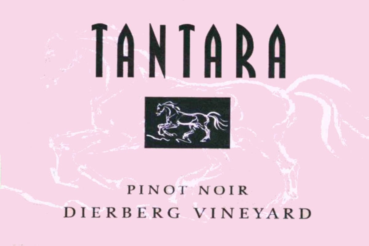 Tantara Dierberg Vineyard Pinot Noir 2012 Front Label
