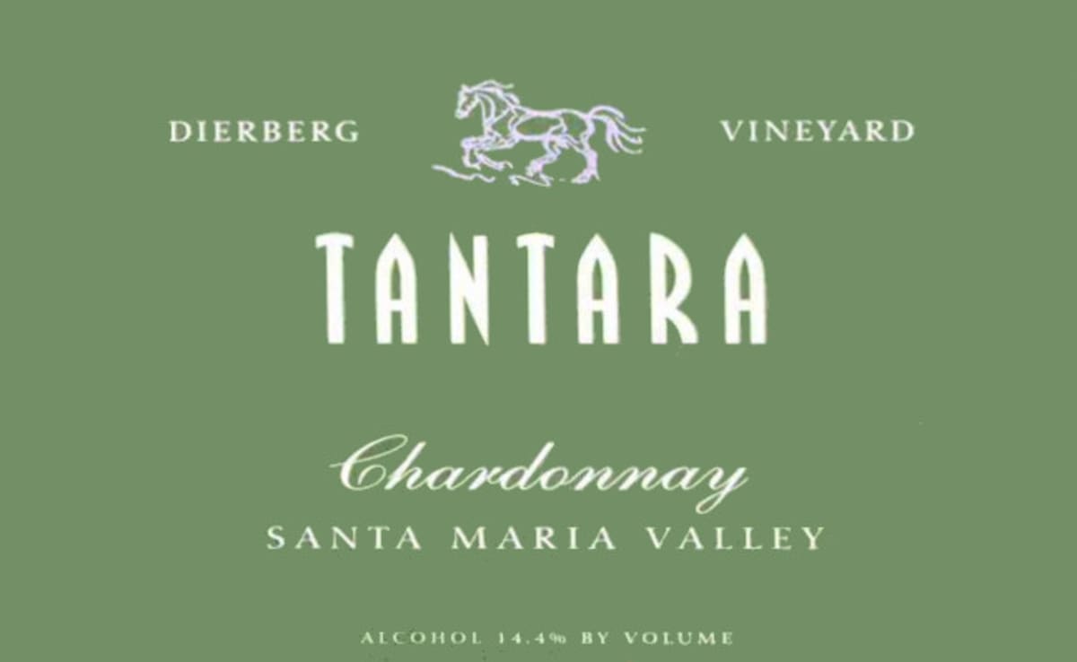 Tantara Dierberg Vineyard Chardonnay 2007 Front Label