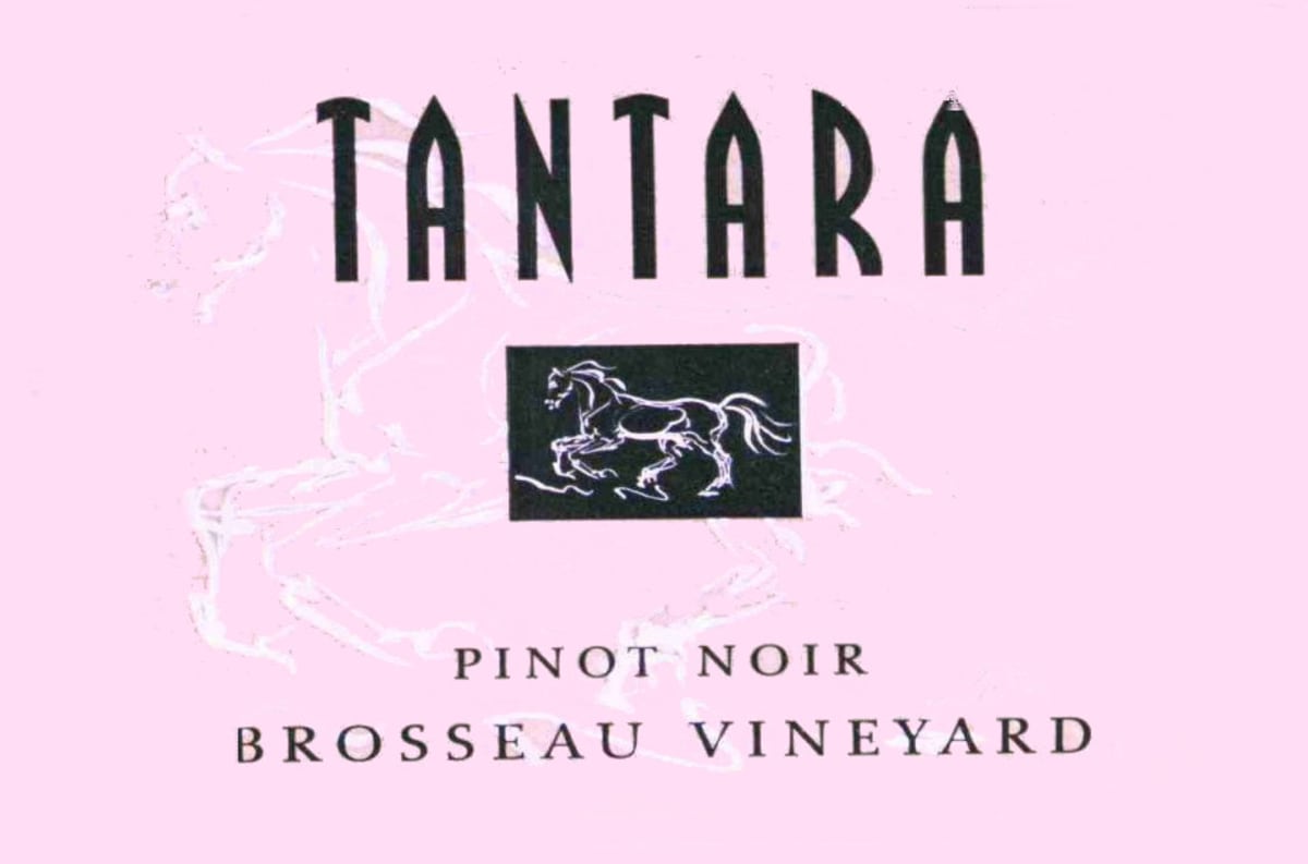 Tantara Brosseau Vineyard Pinot Noir 2012 Front Label