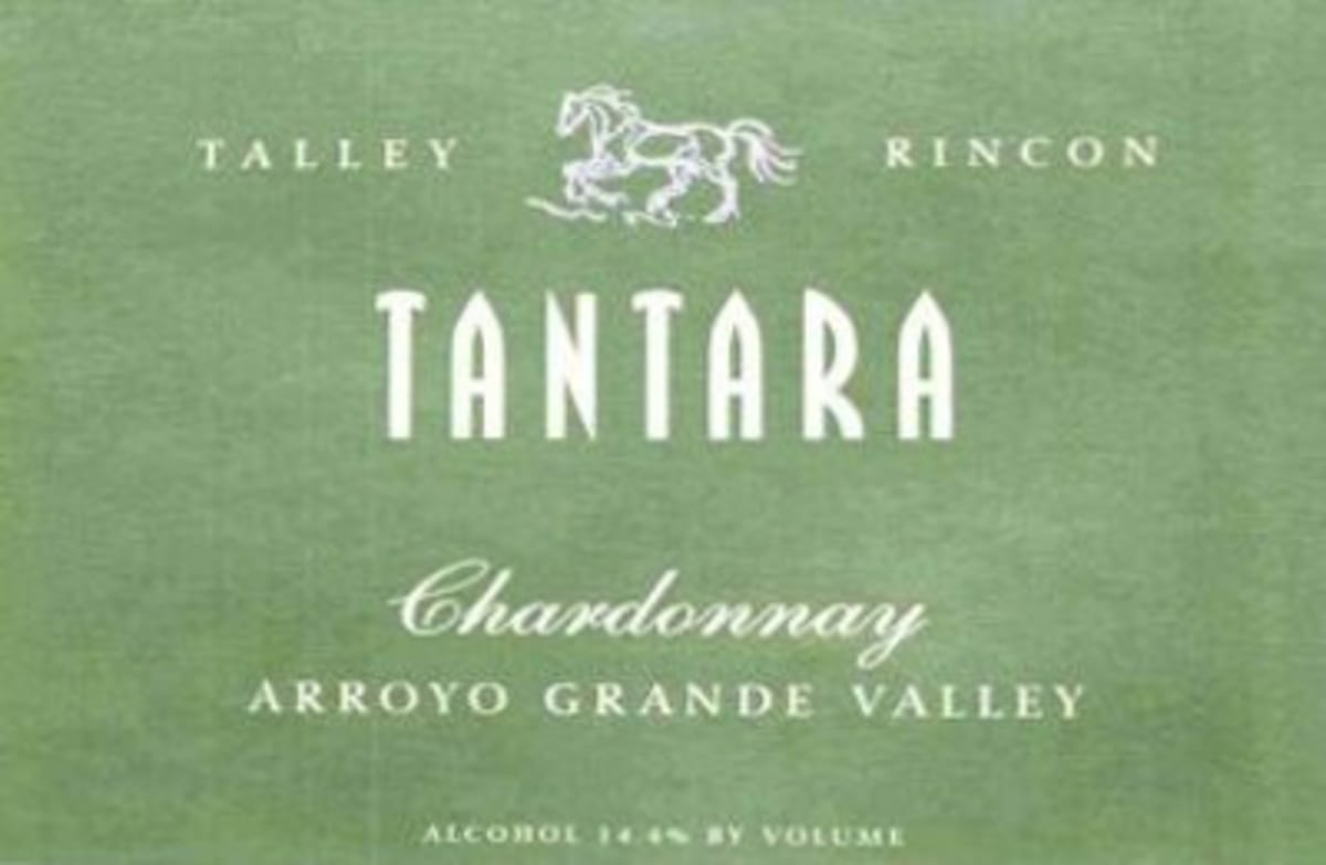 Tantara Talley Rincon Chardonnay 2009 Front Label