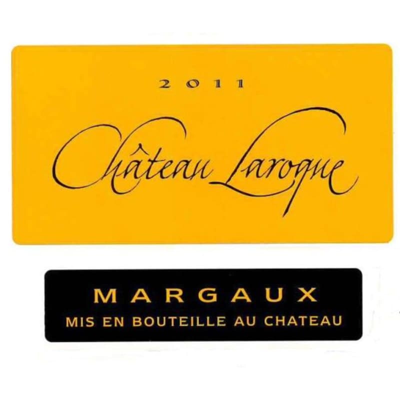 Chateau Laroque Margaux 2011 Front Label