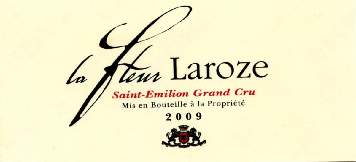 Chateau Laroze La Fleur Laroze 2009 Front Label