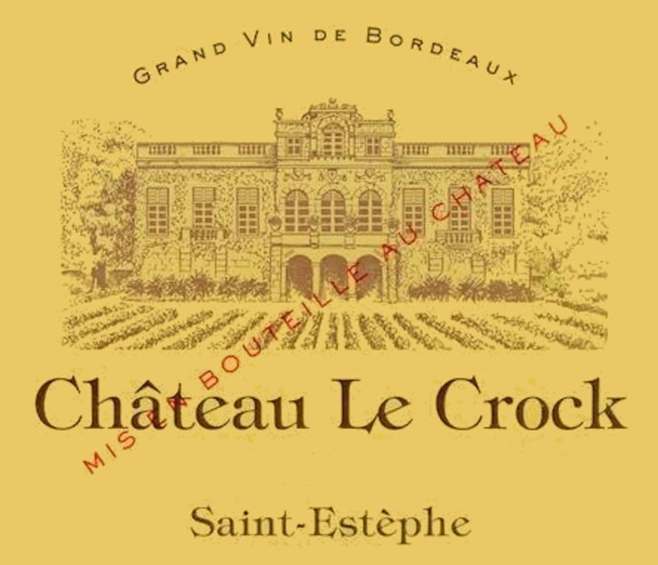 Chateau le Crock 2007 Front Label