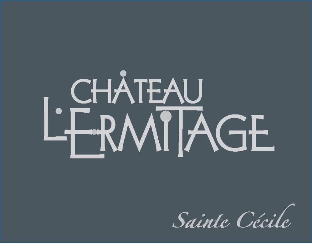 Chateau L'Ermitage Costieres de Nimes Sainte Cecile Rouge 2012 Front Label