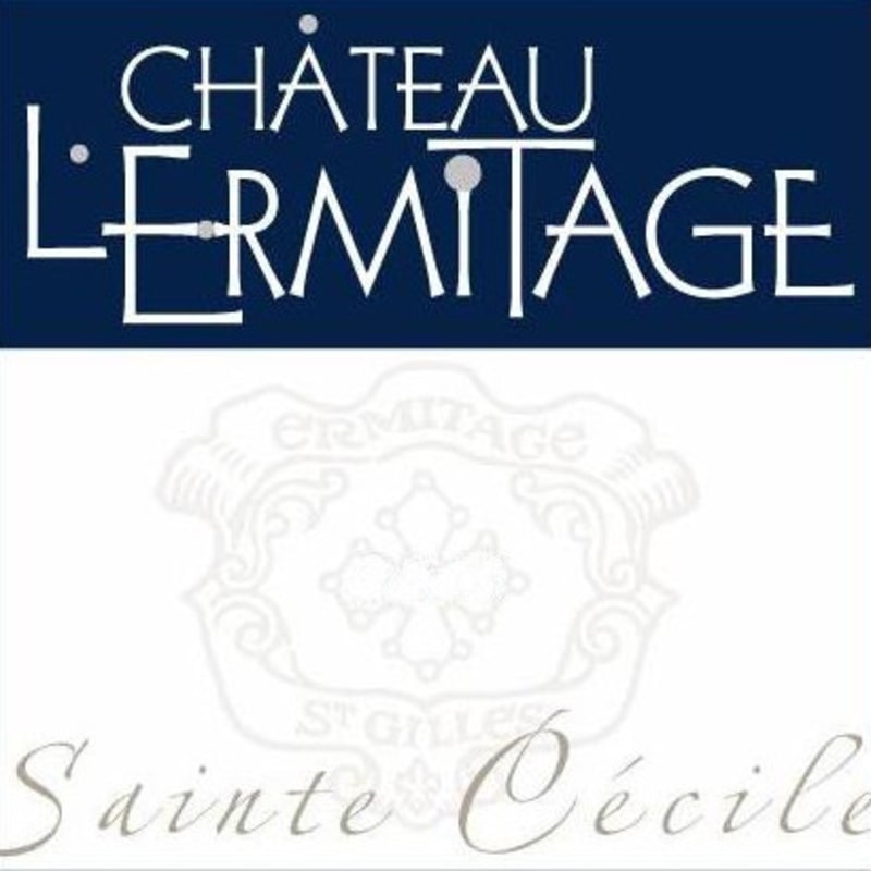 Chateau L'Ermitage Costieres de Nimes Sainte Cecile Rouge 2009 Front Label