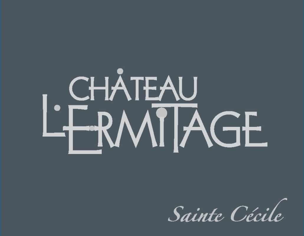 Chateau L'Ermitage Sainte Cecile Blanc 2015 Front Label