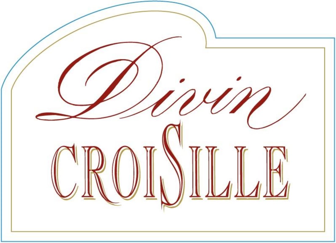 Chateau Les Croisille Cahors Divin 2013 Front Label