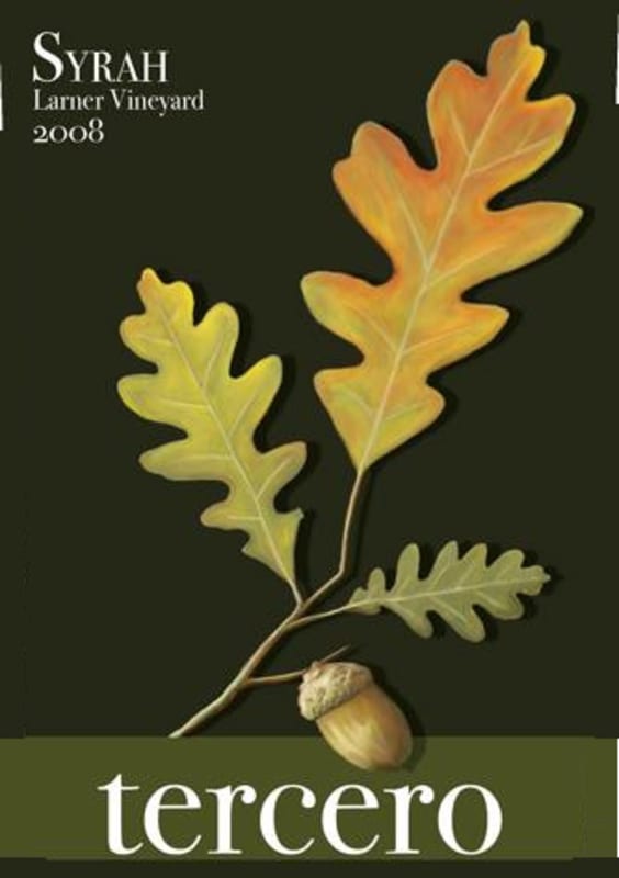 Tercero Larner Vineyard Syrah 2008 Front Label