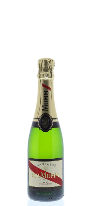 G.H. Mumm Brut Cordon Rouge (375ML half-bottle) Front Bottle Shot