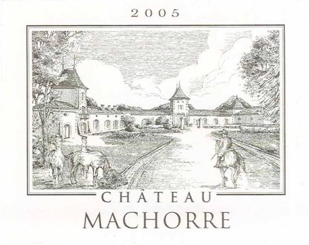 Chateau Macchore Bordeaux Superieur 2005 Front Label