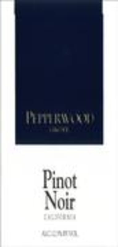 Pepperwood Grove Pinot Noir 1999 Front Label