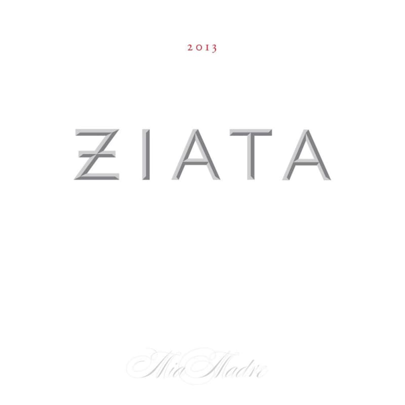 Ziata Mia Madre Red Blend 2013 Front Label