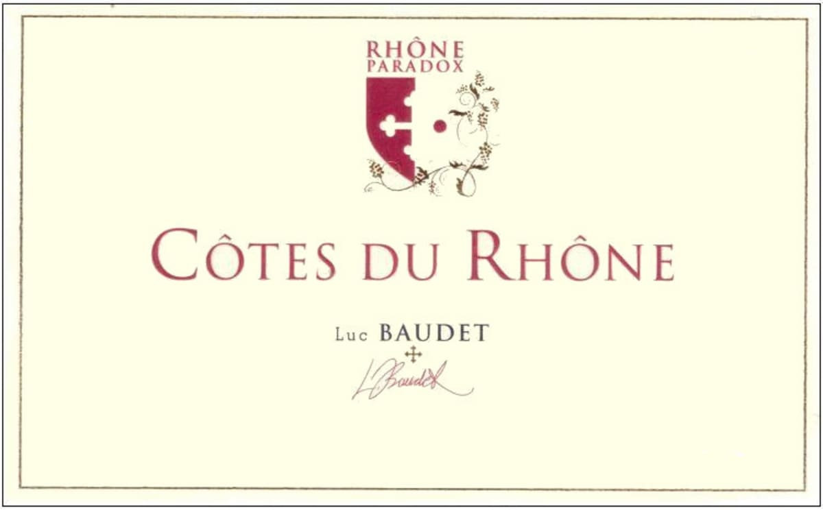Chateau Mas Neuf Cotes du Rhone Rhone Paradox 2013 Front Label