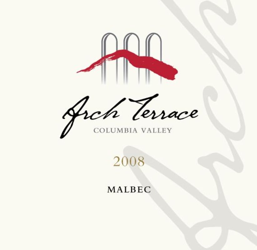 Terra Blanca Arch Terrace Malbec 2008 Front Label